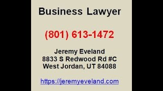 Cedar City UT Business Sale Attorney (801) 6131472