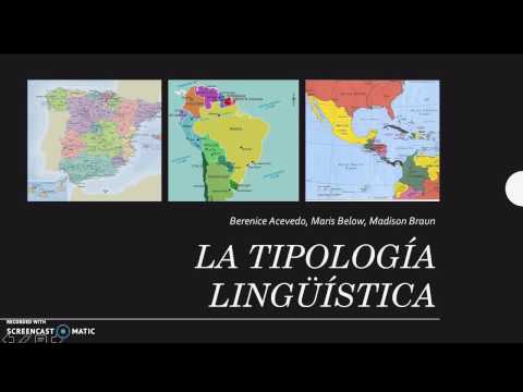 Tipología Lingüística
