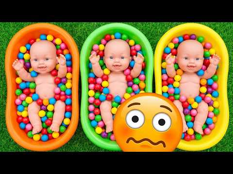 Rainbow Candy Bath 🛁🍭 LIVE Relaxing ASMR & Satisfying Sounds ✨ #asmr #live #satisfying #rainbow