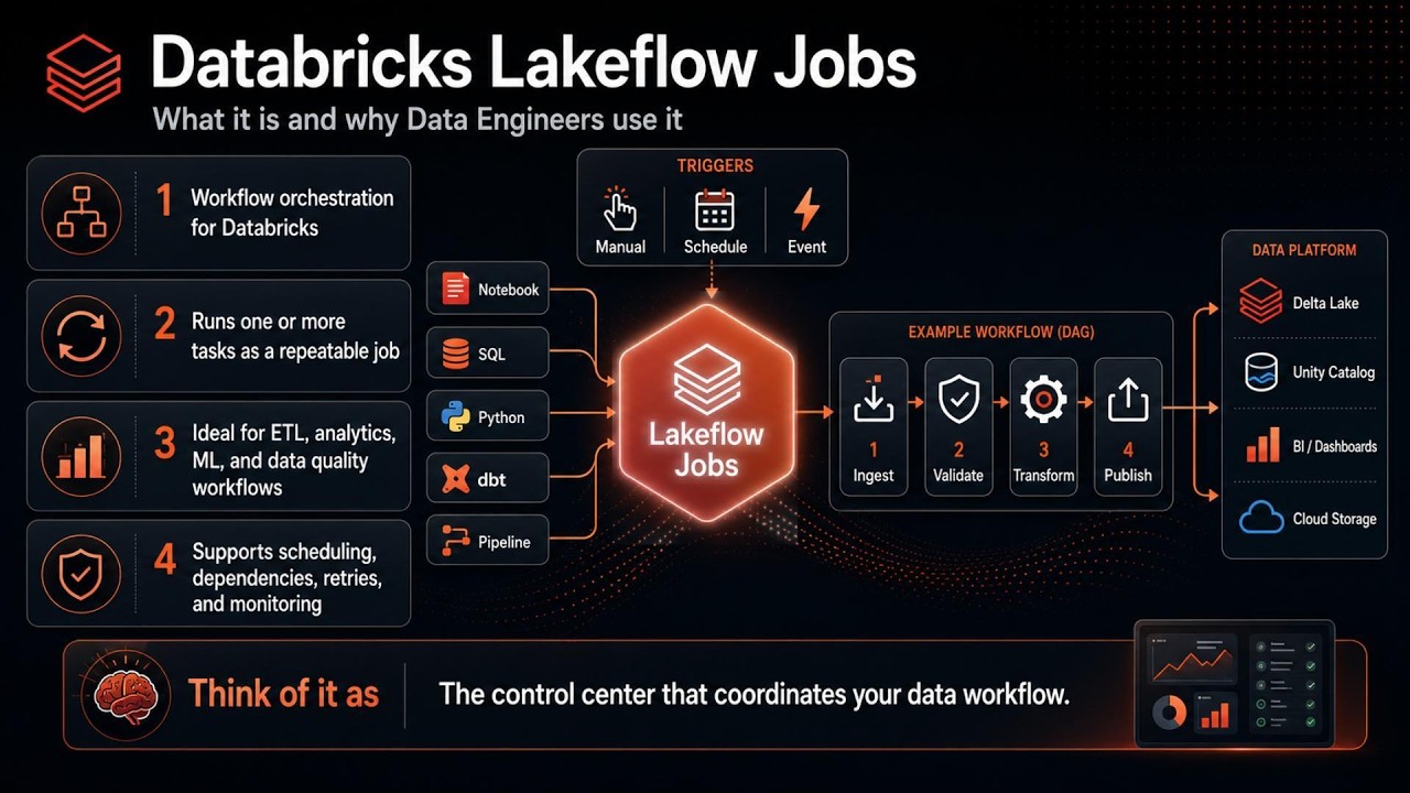Databricks Lakeflow Jobs Explained: Workflow Orchestration for Data ...