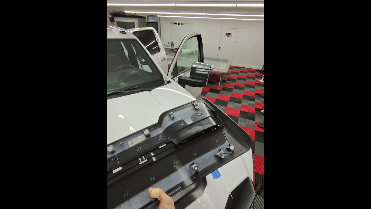 2025 GMC AT4 HOOD SCOOP REMOVAL - ONLY NEED 3 TOOLS & SOME ..  META GLASSES POV
