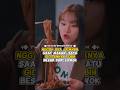 Nggak ada jaimnya saat makan, satu gigitannya lebih besar dari cowok #kpop #shorts