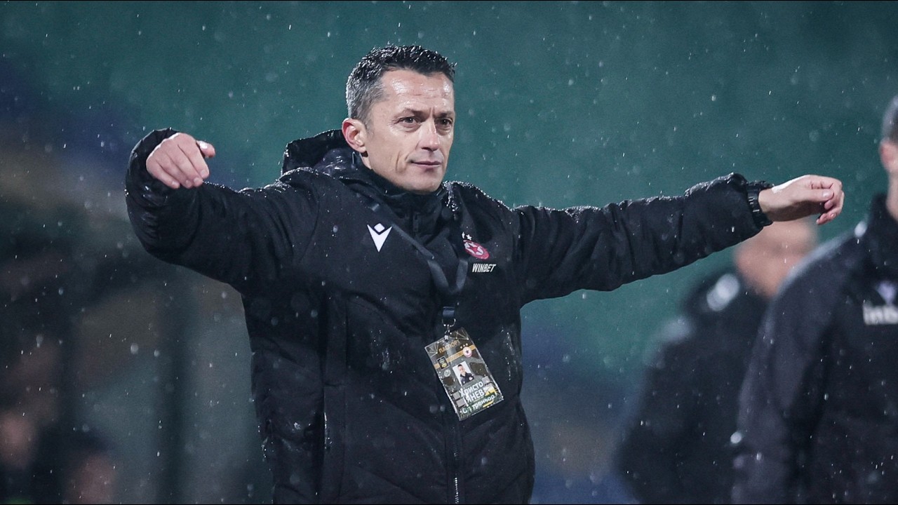 Христо Янев след победата над Арда