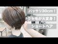 【カット動画】バッサリ！クセ毛をショートヘアにする方法[美容師向け][縮毛矯正][初心者向け][小顔カット]