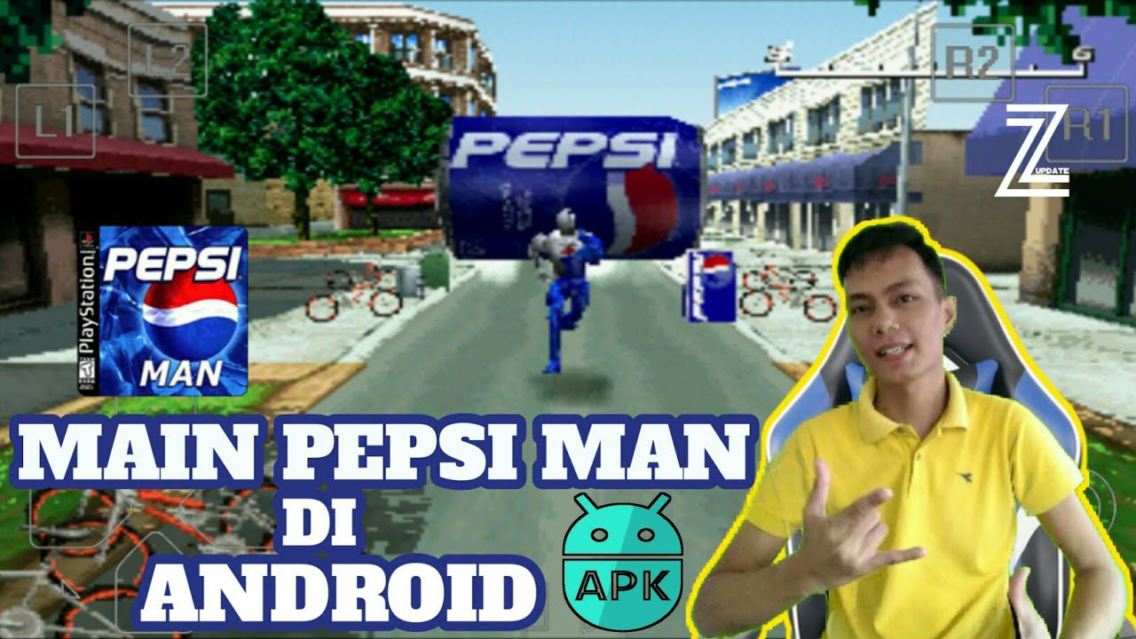 PEPSI MAN | Main Pepsi Man di Android ( PEPSI MAN ANDROID ) Zeethepoo Update