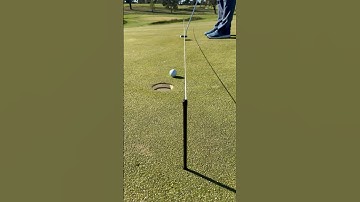 Great Putting Drill to Show the Perfect Line using the Smartline Putting String