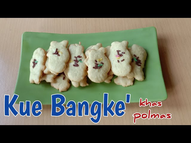 Resep kue Bangke' khas Polmas || garing u0026 enak class=