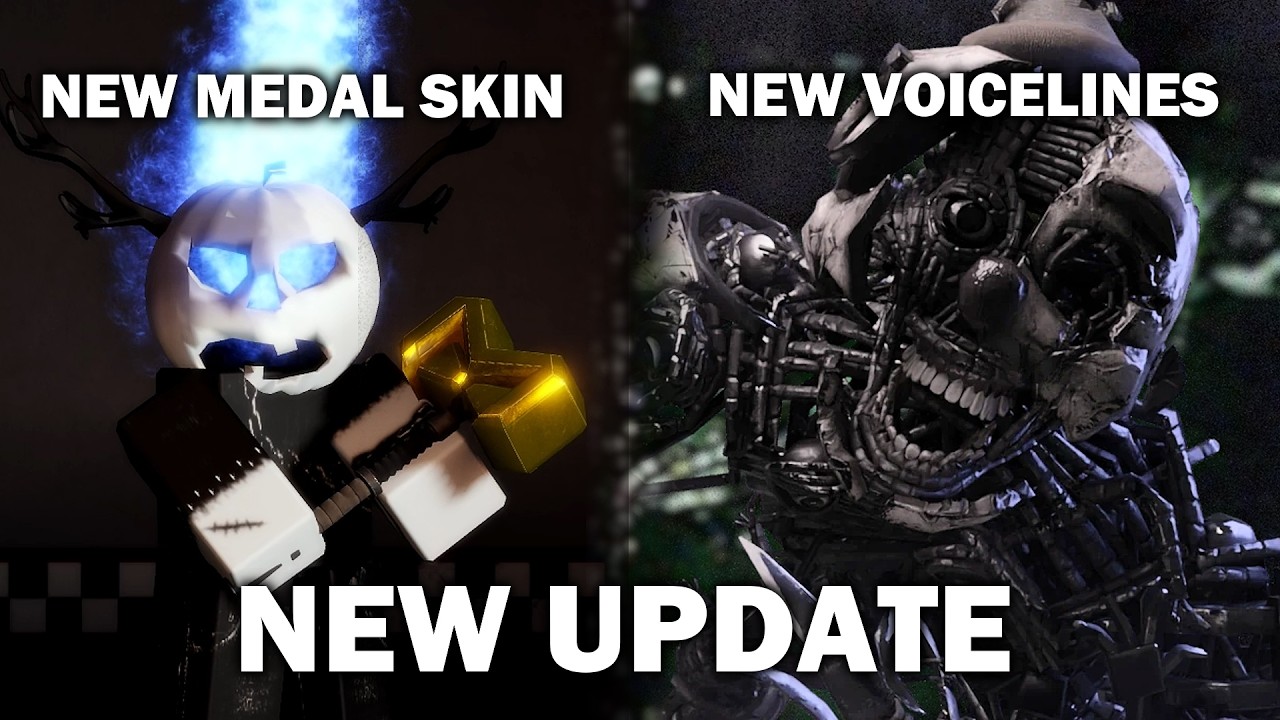 WINNING WITH NEW MEDAL FIGHTER SKIN AGAINST NEW UPDATED ANOMALY KILLER SKIN | Roblox Bite By Night