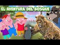 El Aventura Del Bosque : El León y el Ratón y más 🦁🐭 | Cuentos infantiles para dormir en Español