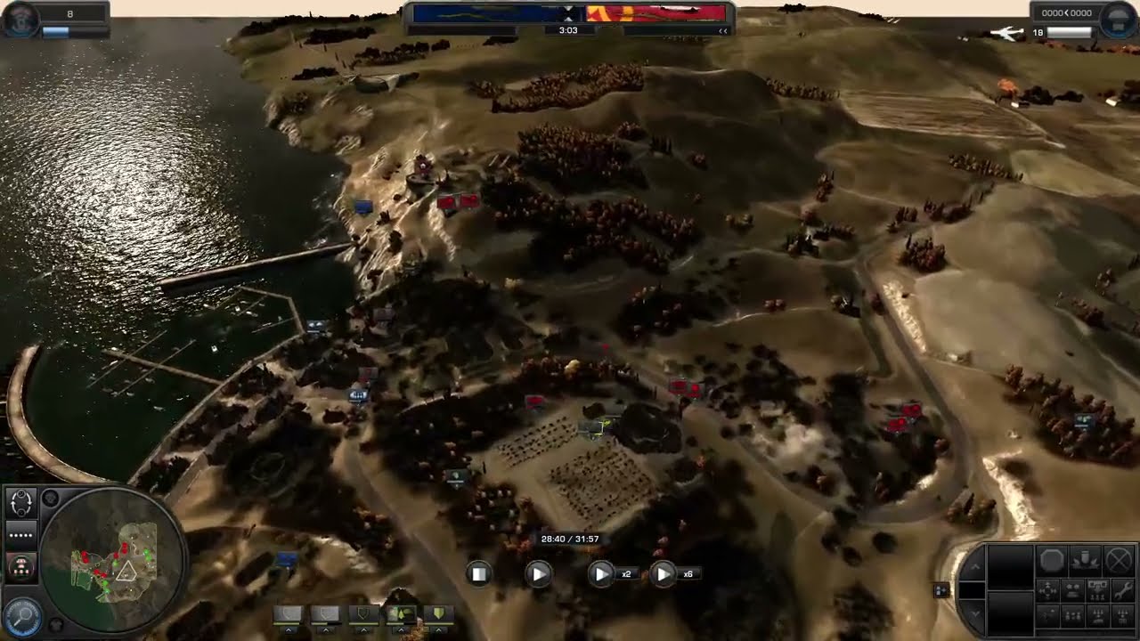 World in Conflict Matchmode: Hot Riviera 4v4