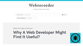 Conifer Formerly Webrecorder.io Why Should A Web Developer Use It?