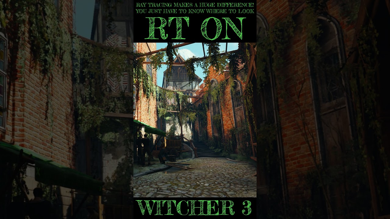 Witcher 3 [×] Ray tracing ON vs OFF [×] Episode 18 
