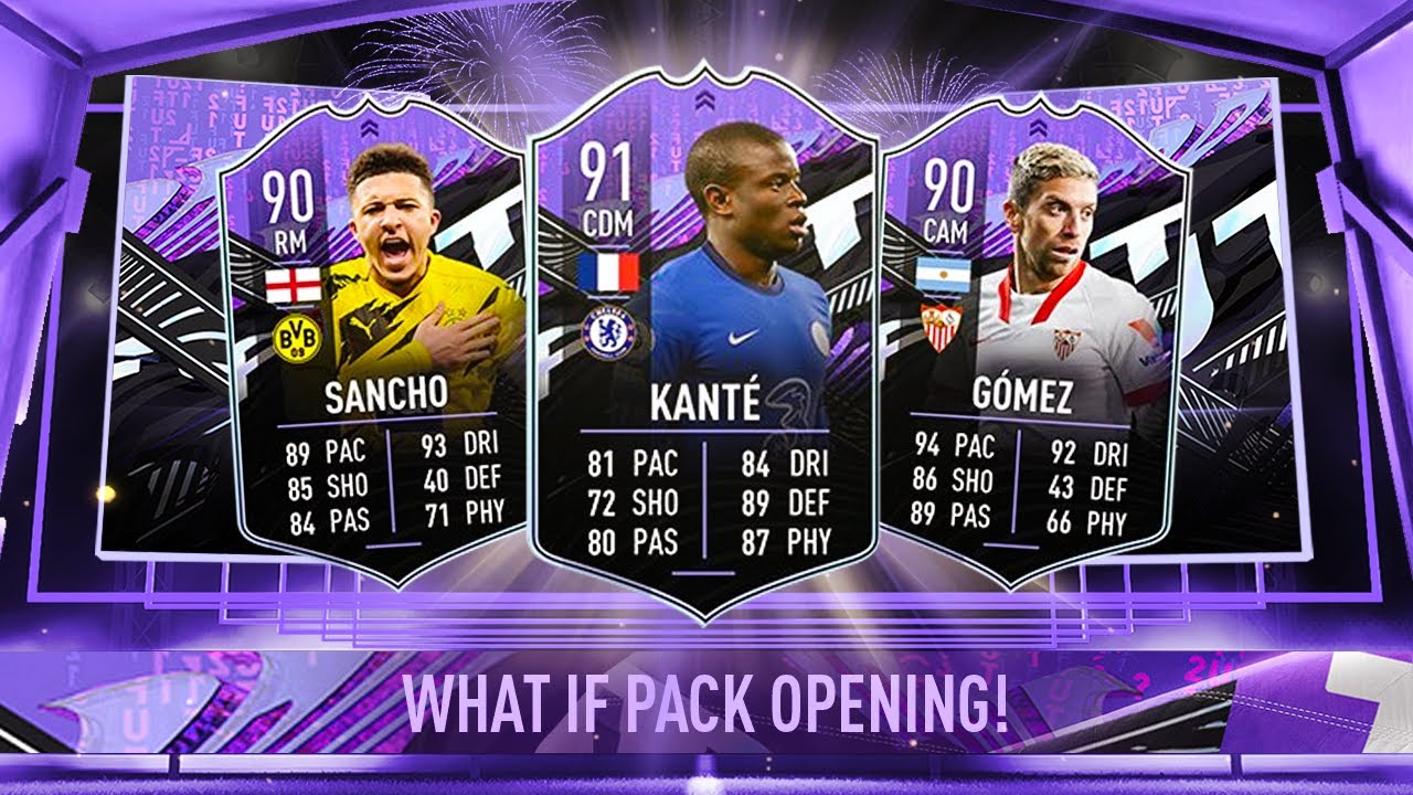 OMG WHAT IF KANTE & SANCHO! HUGE WHAT IF PACK OPENING! 