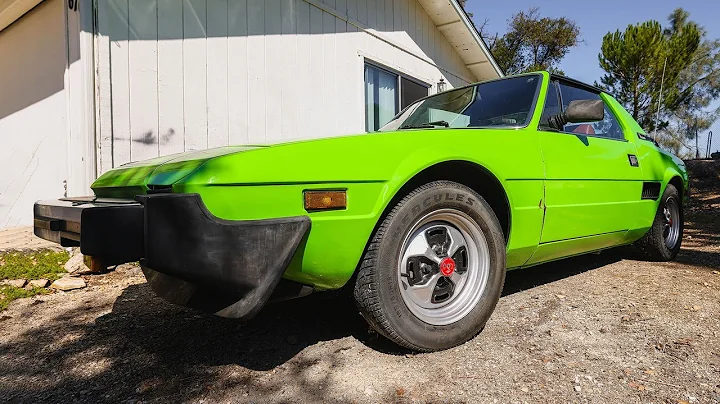 1979 Fiat X1/9 Bertone Walk-around Video