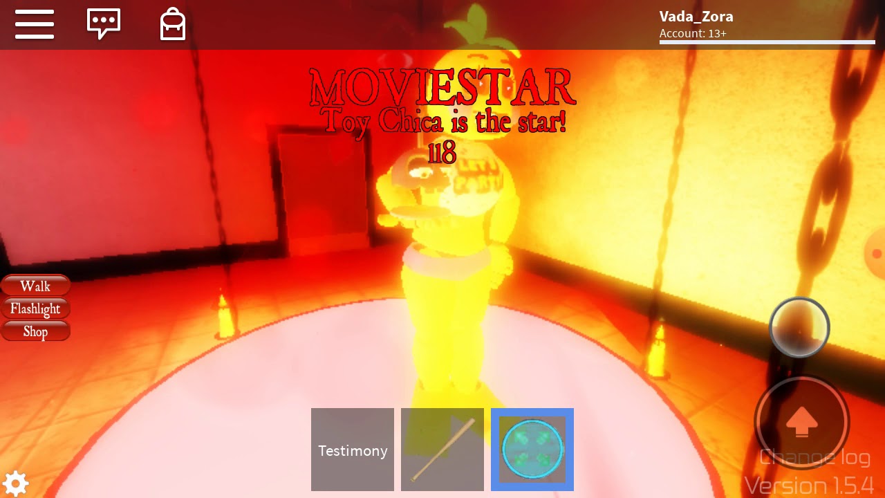 Roblox Midnight Horrors New Re Added Killer Toy Chica Youtube