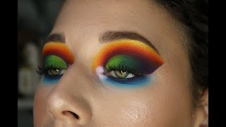 Colorful Makeup Tutorial Viviane Costa