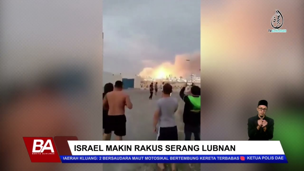 ISRAEL MAKIN RAKUS SERANG LUBNAN