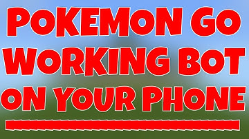 WORKING! POKEMON BOT !! *NO COMPUTER* ONLY YOUR PHONE NEEDED !!!!!