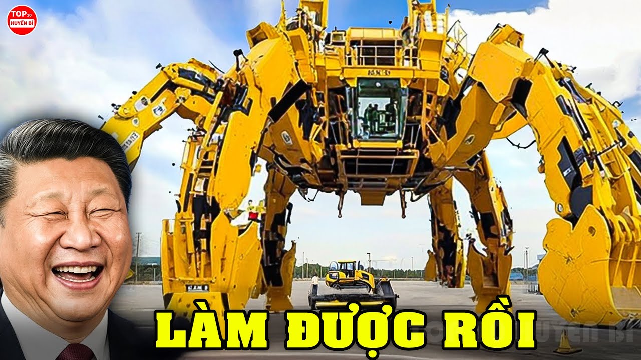 Ngay Cả Tổng Thống Mỹ Cũng Bị Sốc Khi Nhìn Thấy Những Cỗ Máy Siêu Khủng Được Sản Xuất Tại Trung Quốc