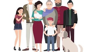 Talking about family and relatives in English,تعلم التحدث عن العائلة و الأقارب باللغة الأنجليزية