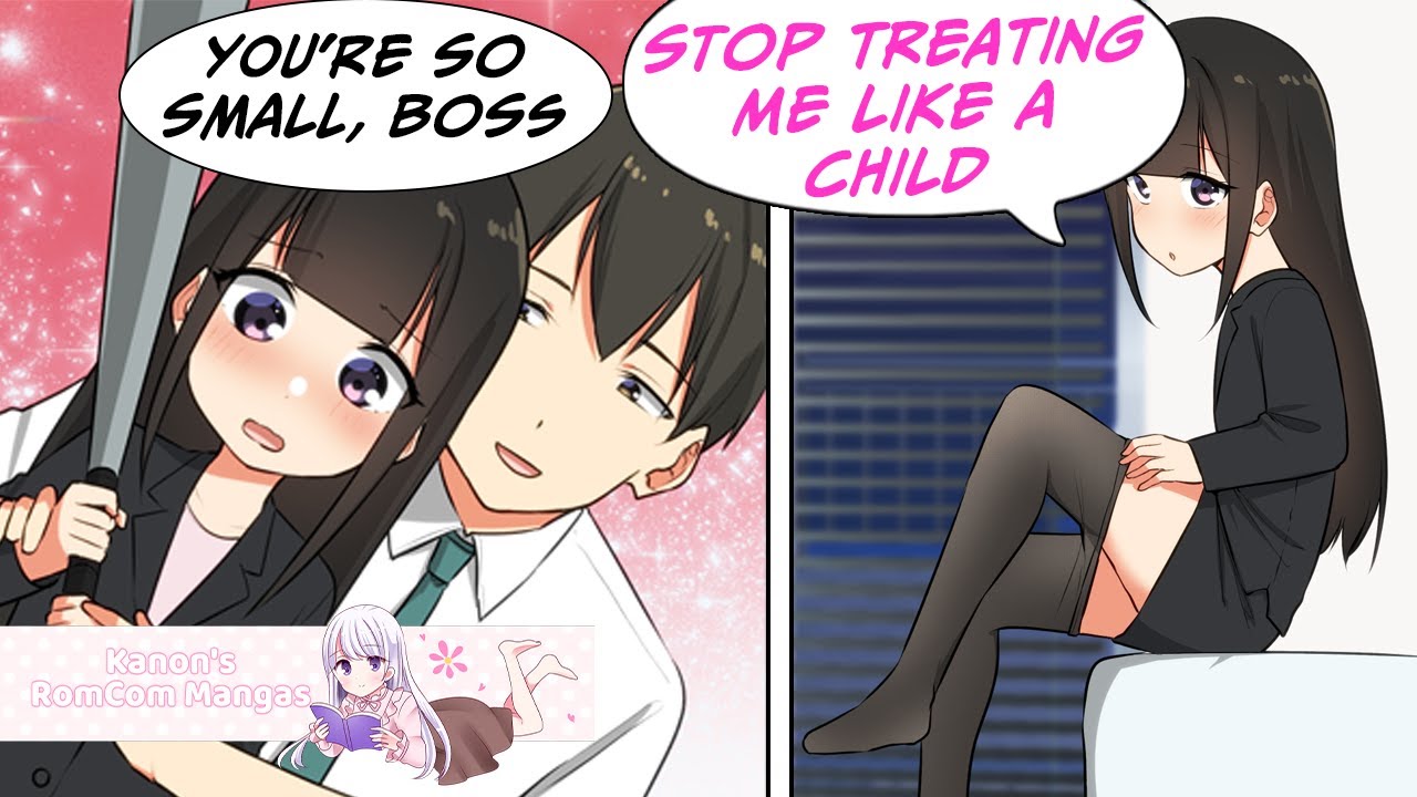 [Manga Dub] I treated my beautiful boss like a kid and she got really angry [RomCom]