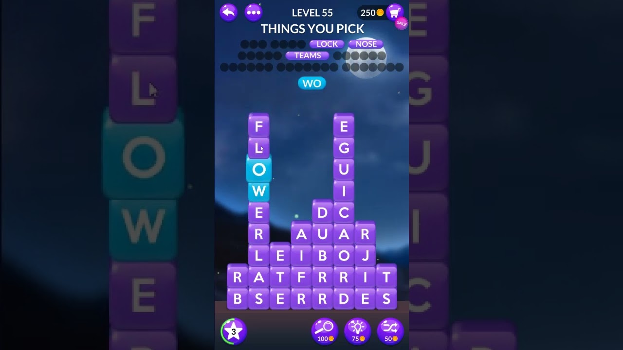 Word Stacks level 55