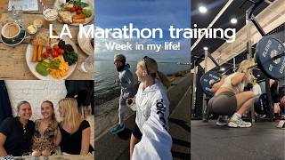 Training for the LA marathon! Marathon training block