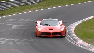 Ferrari LaFerrari FXX K Prototype Testing on the Nurburgring!