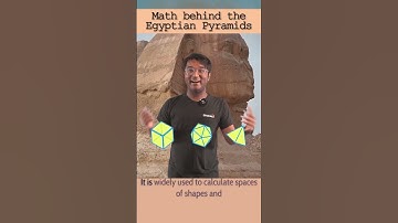 Math Explains the Mystery behind Egyptian Pyramids #shorts