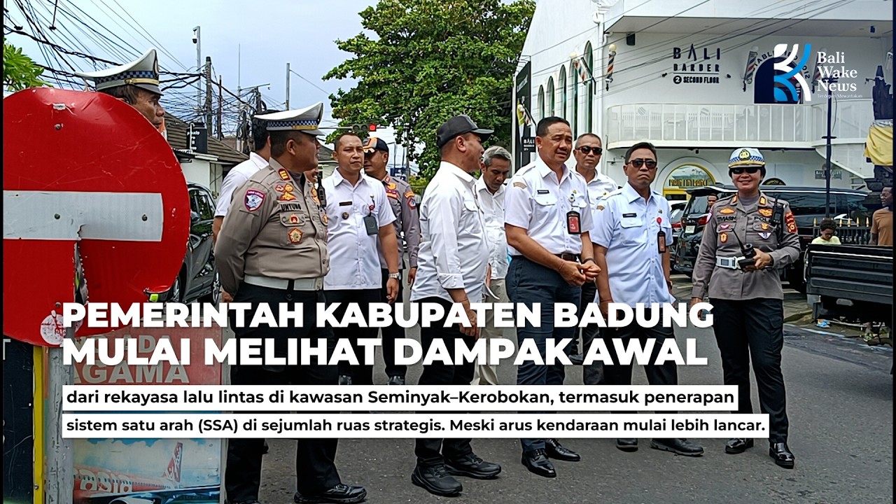 Uji Coba Jalan Satu Arah di Seminyak–Kerobokan Mulai Berdampak, Pelanggar Masih Ditemukan