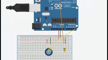 Servo Library to control LED using Potentiometer