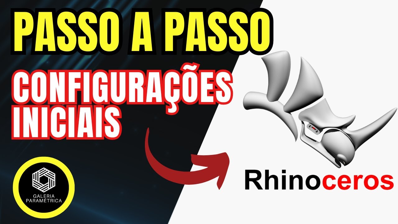 RHINOCEROS 3D PASSO a PASSO - YouTube