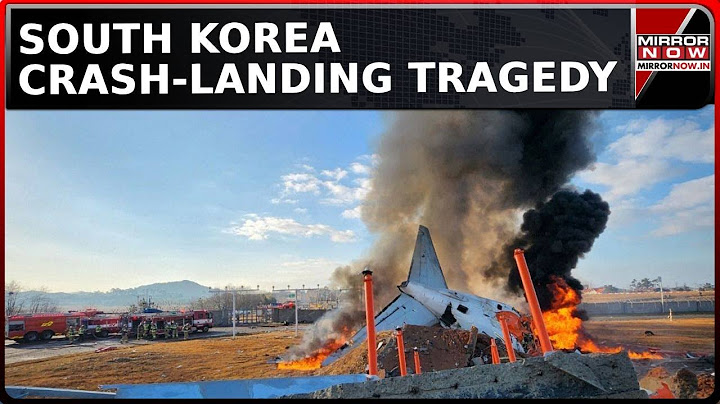 South Korea Crash-Landing Tragedy | 179 Presumed Dead On Jeju Air Flight Carrying 181 People