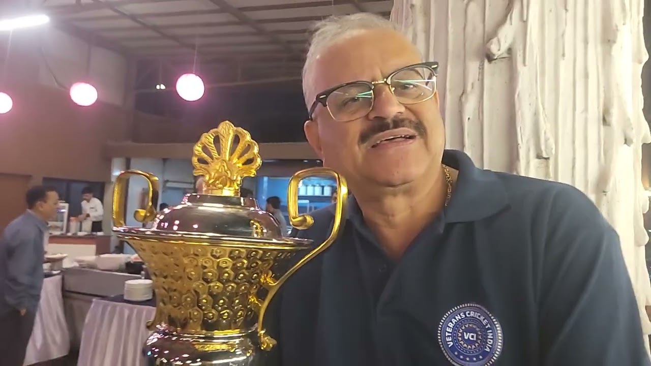 Vci 50 +veterans in surat-MAYANK KHANDWALA ने दिया परिचयऔर जीते हैं एक बड़ी ट्रॉफी,gs harry channel 