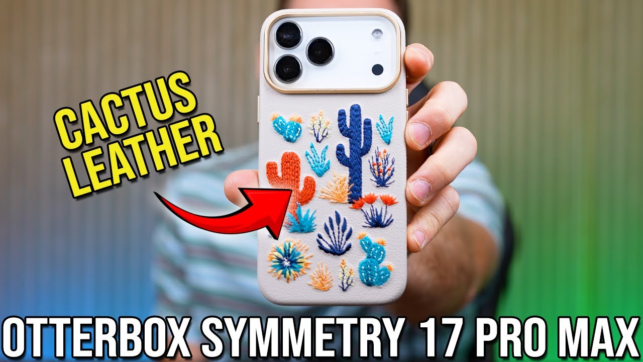 Otterbox Cactus Leather Symmetry iPhone 17 Pro Max - YouTube