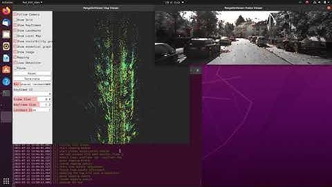stella_vslam example demo with KITTI Odometry dataset