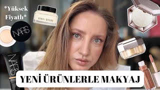 YÜKSEK FİYATLI YENİ ÜRÜNLERLE MAKYAJ | Bu Ürünler Parasını Hak Ediyor Mu 💰 | Fenty Beauty, Nars