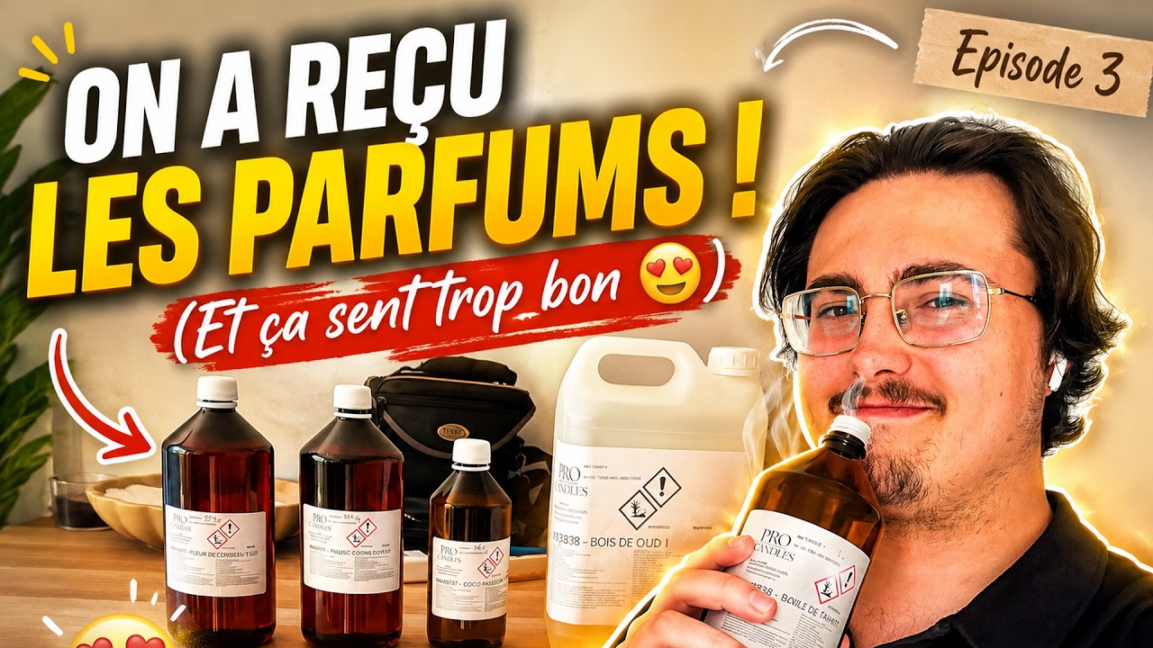 ON A REÇU LES PARFUMS ! (Et ça sent trop bon 😍) | Build… — Transcript