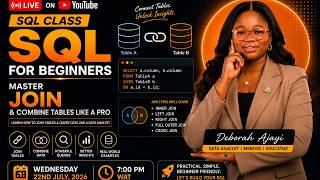 SQL for Beginners | Master SQL JOINS (INNER, LEFT, RIGHT & FULL JOIN) | Live Tutorial