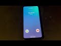 Samsung Galaxy S9 Incoming Call