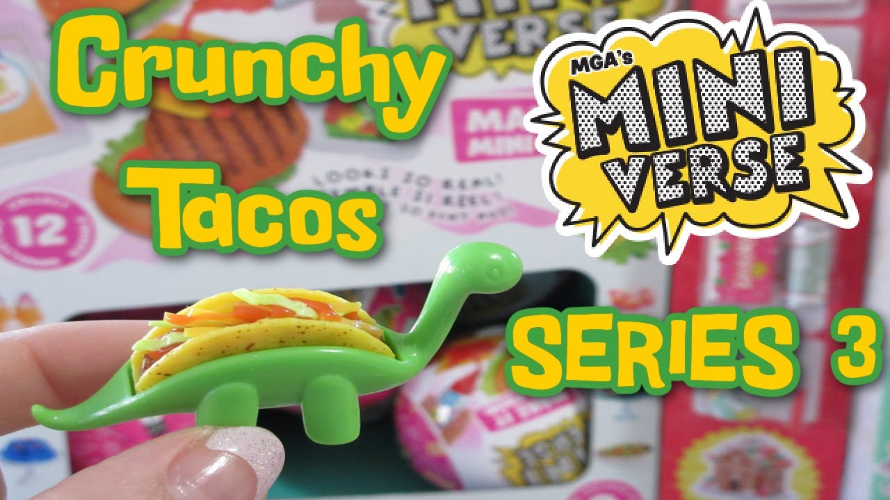 Miniverse Diner Series 3 Crunchy Tacos!!! 