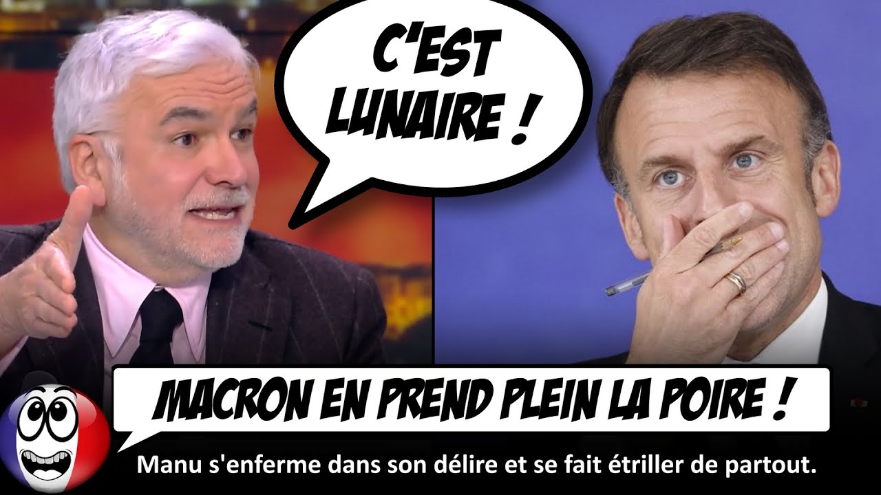 ⁣Macron S'ENFONCE tout seul, et se fait ATOMISER de partout.