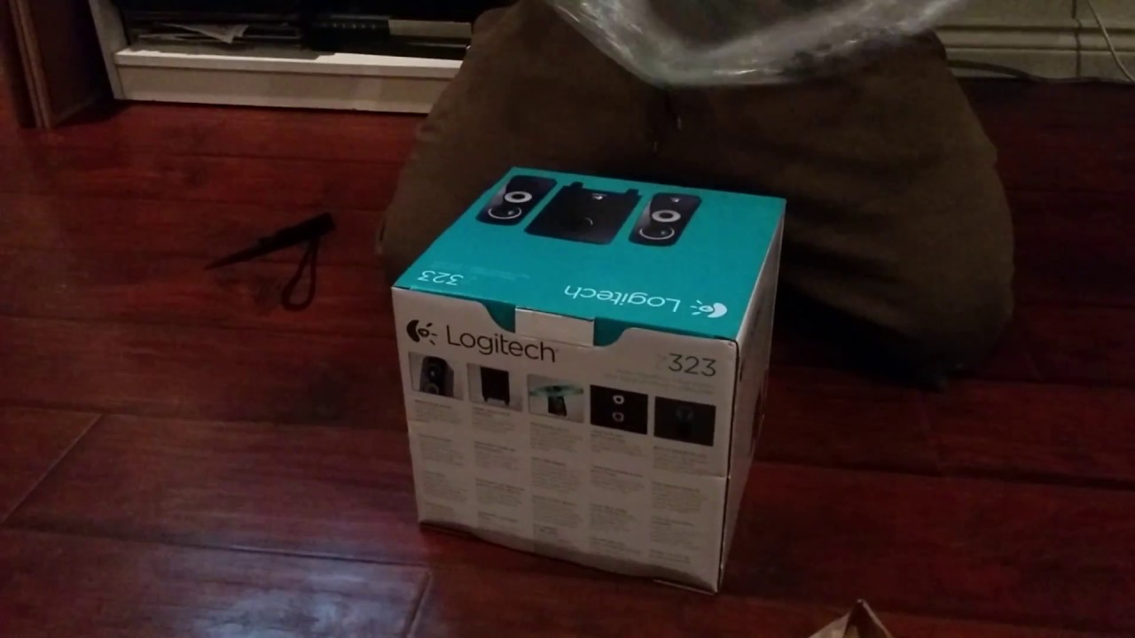 Logitech z323 Speaker Unboxing