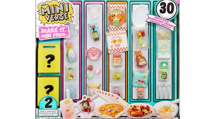 MGA's Miniverse Make It Mini Food Diner (Series 2B) | DIY Resin Collectible  Figurines Blind Capsule