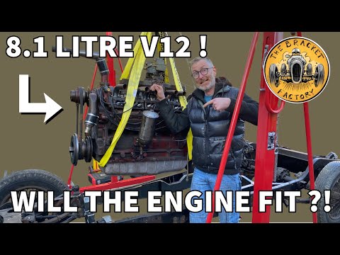 This V12 Might Be Too Big for the Chassis - YouTube