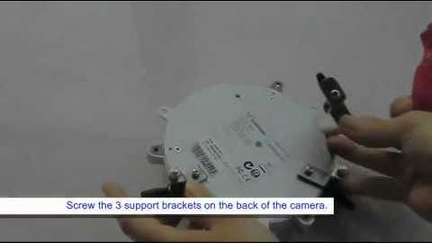 How to install GeoVision GV-Fisheye IP Camera