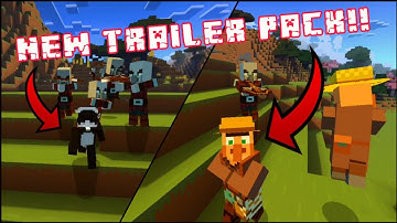 New Trailer Resource Packs for MCPE! (1.18)