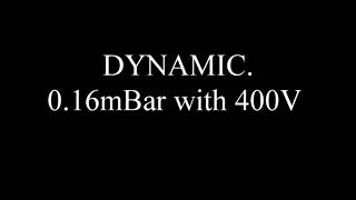 Paschen Validation Test: Static and Dynamic - air