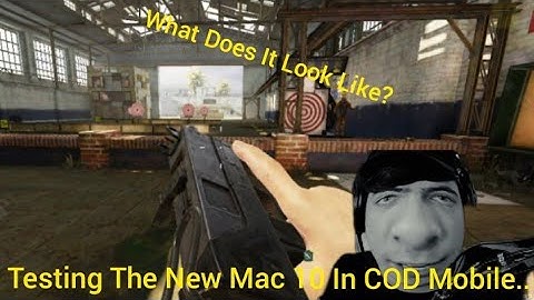 testing the new mac 10 in cod mobile..