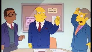 The Simpsons - Skinner High Five's Superintendent Chalmers